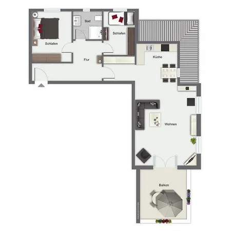 Seeschwalbe 13 Apartmán *
